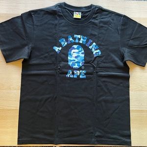 BAPE College Camo Tee Large